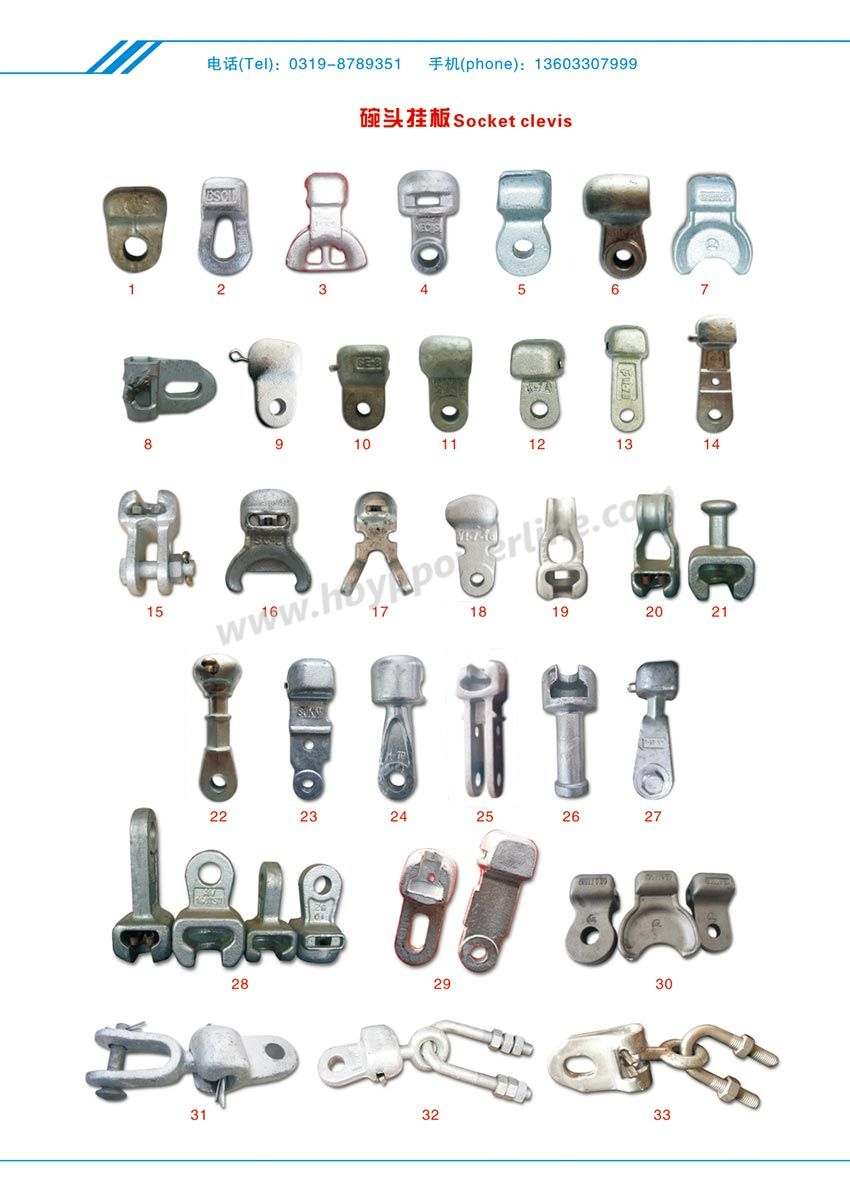 Socket Clevis Socket Clevis